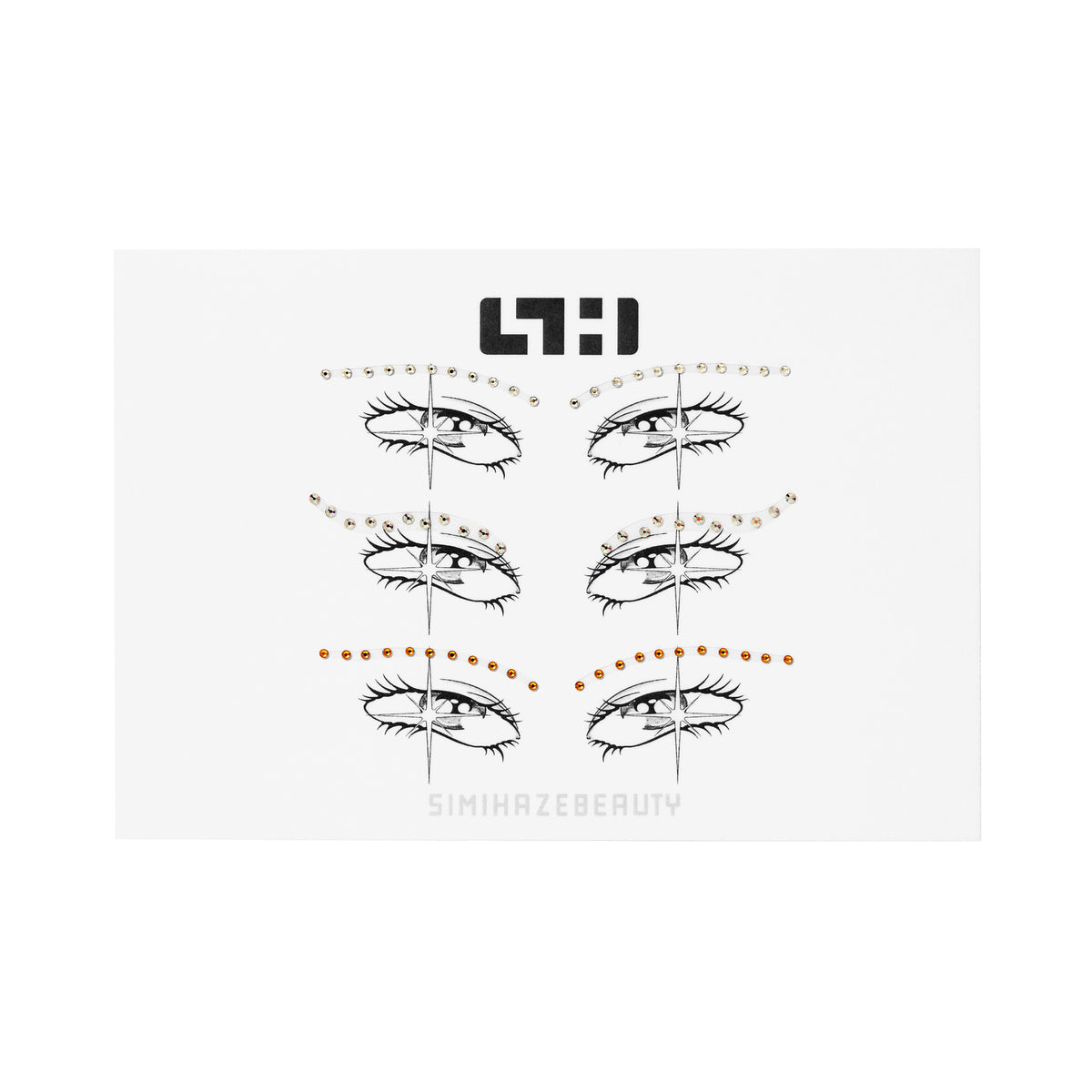 アイメイク SIMIHAZE BEAUTY EYE PLAY ASTRAL PACK(1PC) simihazebeauty-Eye-Play-Gem-