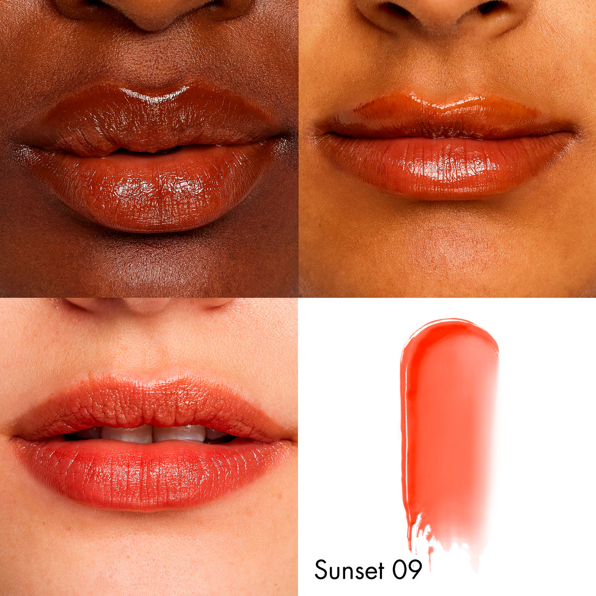 Sunset - A sheer bright coral