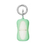 GLOW CASE Keychain - Green